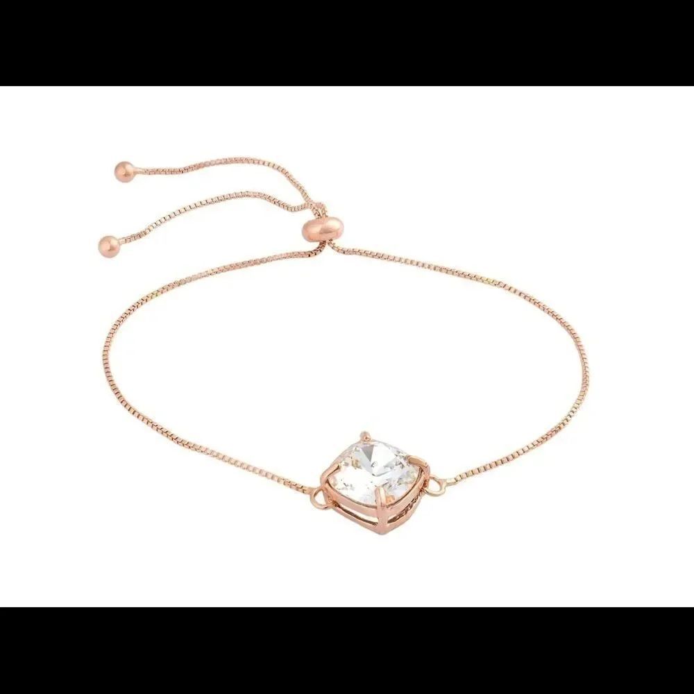 Swarovski authentic Crystals Rose Gold Plated 18k
